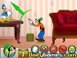 Mickey and friends pillow fight