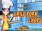 Grill Pork Chops Cooking