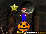 Marios Halloween pumpkin jump