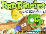 Bad Piggies Drive Helicopter