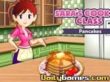 Saras Cooking Pancakes