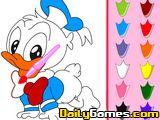 Coloring Donald