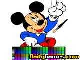 Minnie Mouse Online Coloring Game