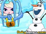 Olaf Save Frozen Elsa