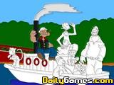 Popeye Online Coloring