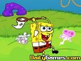 Sponge Bob And Jelly Fish