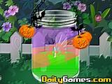 Betsys Crafts Halloween Candle Jar