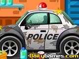 Clean Up Police Car