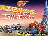 Blaze and the Monster Machines Race to the Top of the World