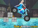 Elsa Rides to Castle