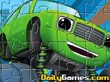 Pickle Monster truck puzzle de Blaze